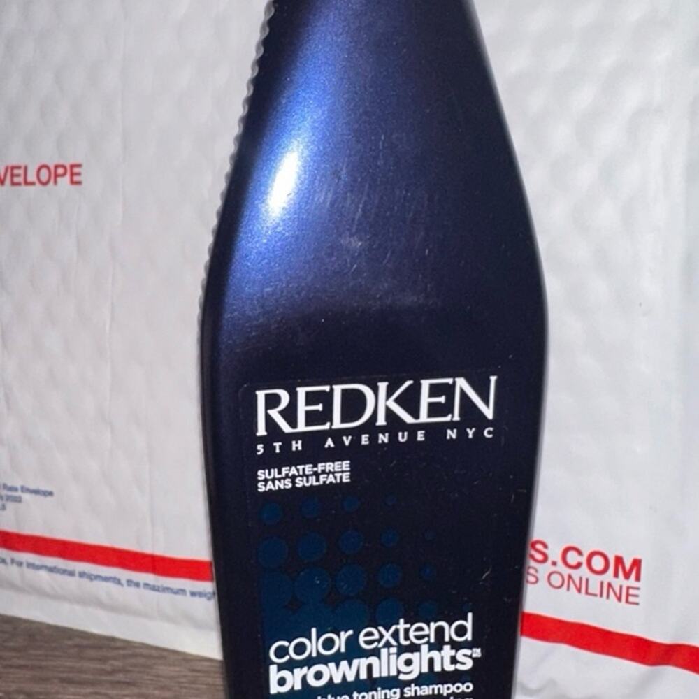 Redken color Extend Brownlights Shampoo hair care blue‎ red